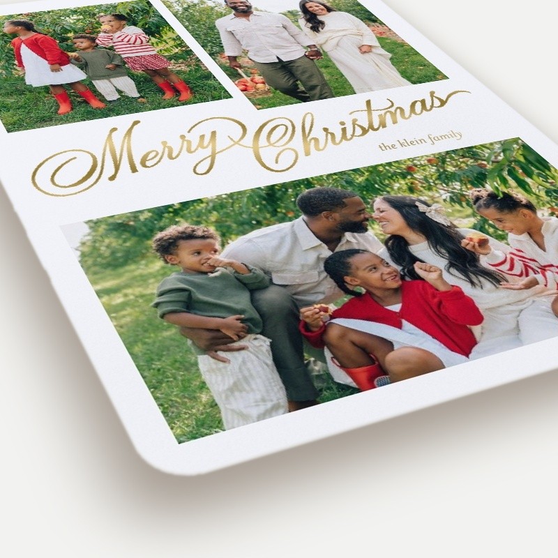 Elegant Gallery Holiday Card
