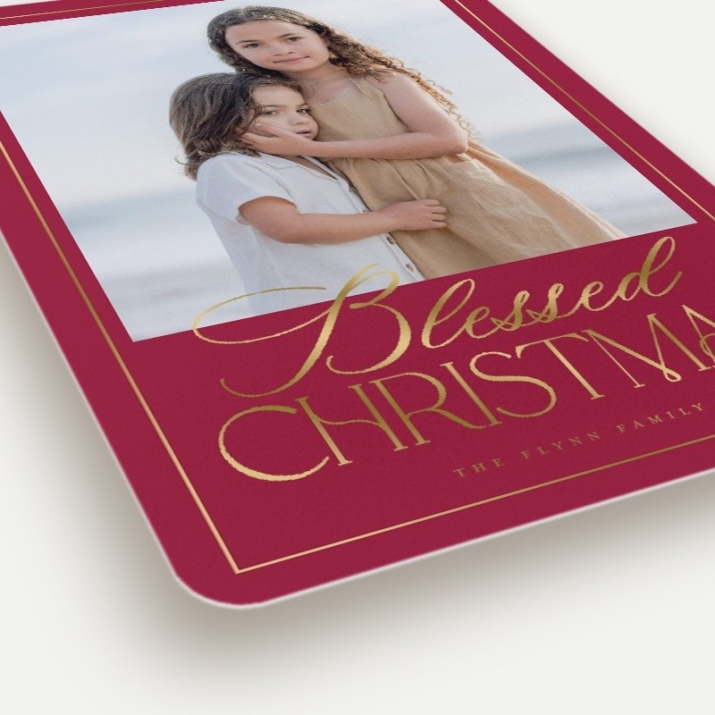 Refined Collage Holiday Card