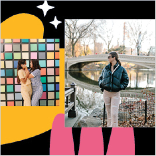 Bright Color Pop Calendar 12x12 undefined  Wall Calendar