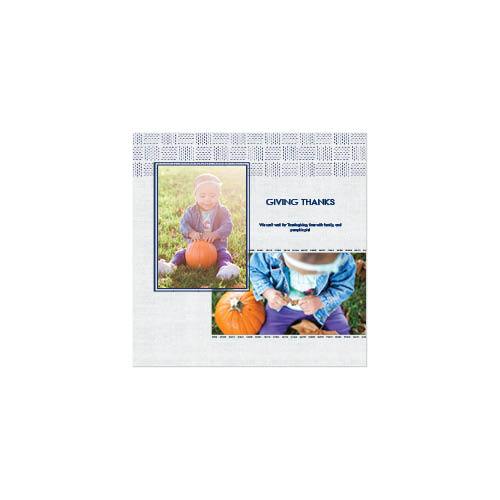 Modern Indigo Calendar 12x12 undefined  Wall Calendar