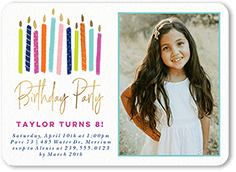 Party Candles Girl