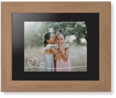 Double Heart Line Art