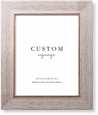 Custom Wedding Signage