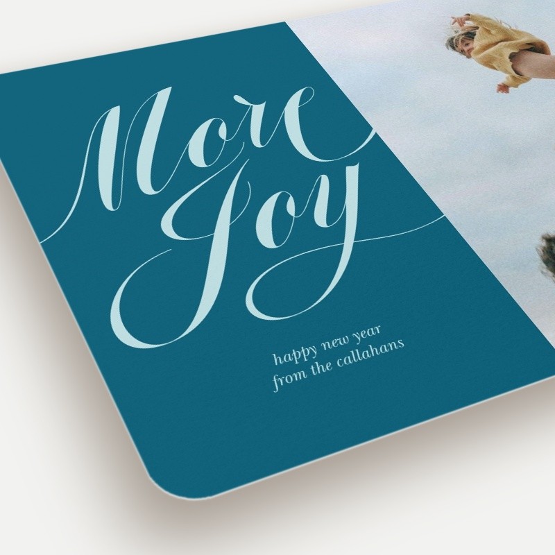 More Joy New Year's Card