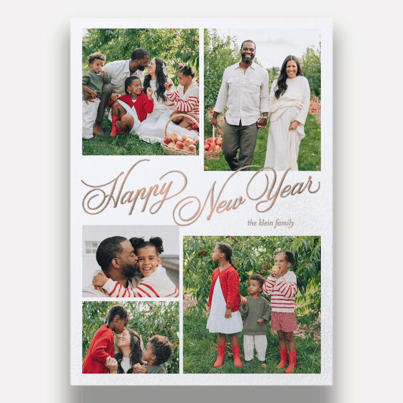 Elegant Gallery Holiday Card