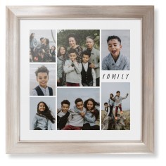 Rustic Picture Gallery Collage Of Seven