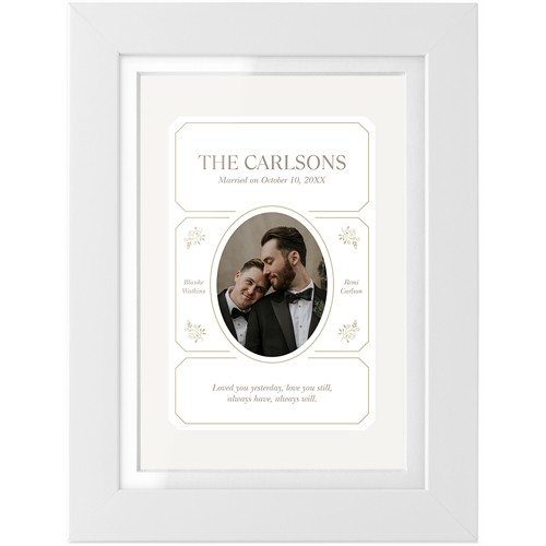Vintage Stationery Frame