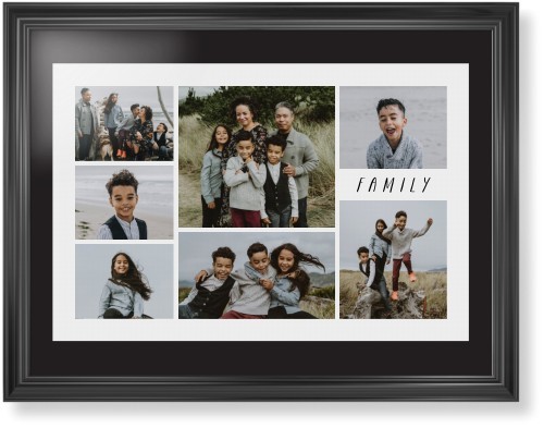 Rustic Picture Gallery Collage Of Seven