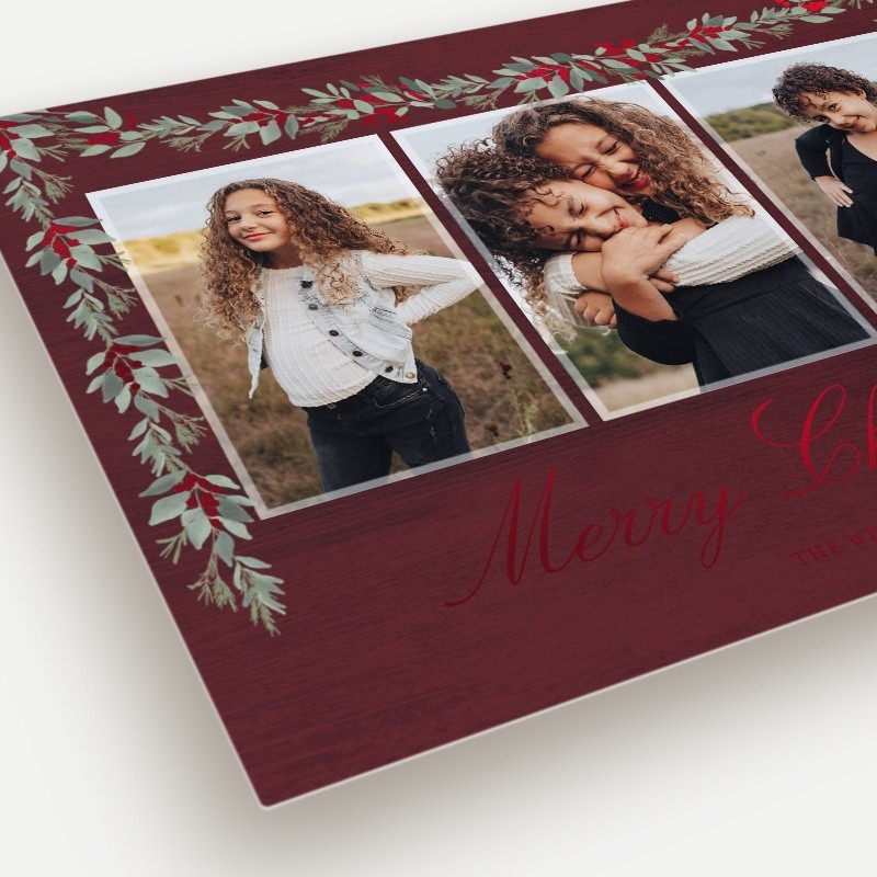 Berry Swag Holiday Card