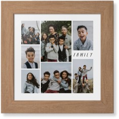 Rustic Picture Gallery Collage Of Seven