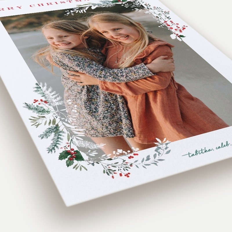 Winter Sprigs Holiday Card