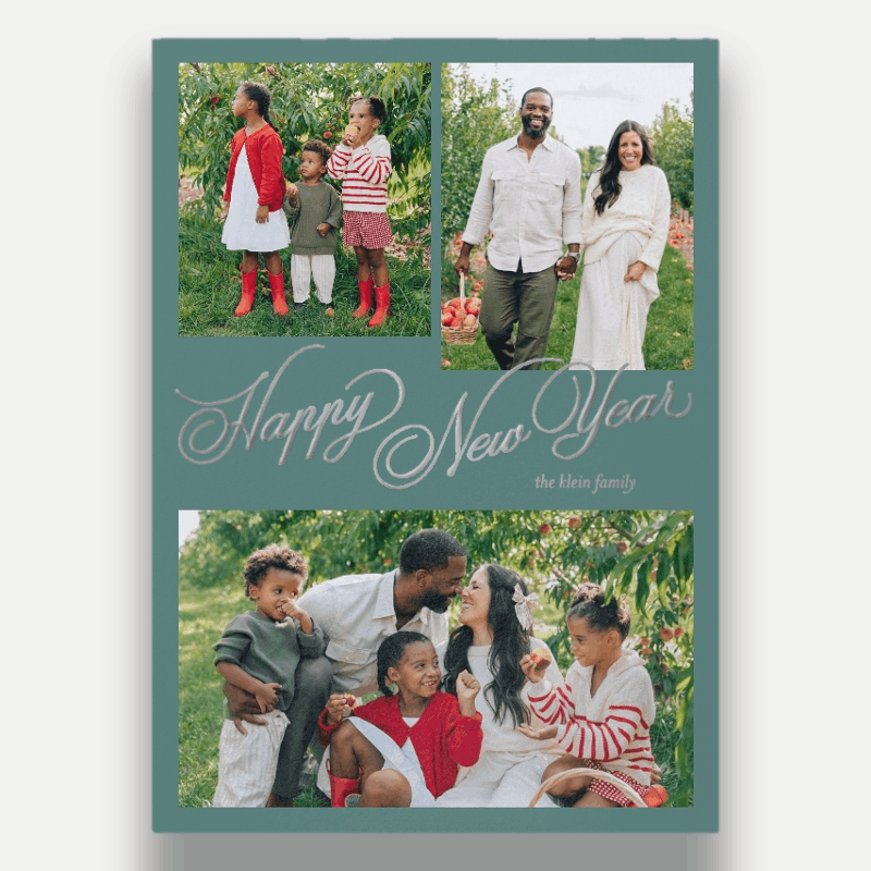 Elegant Gallery Holiday Card