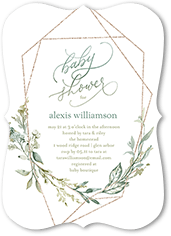 Geometric Floral Frame