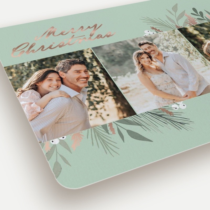 Scattered Botanicals Holiday Card