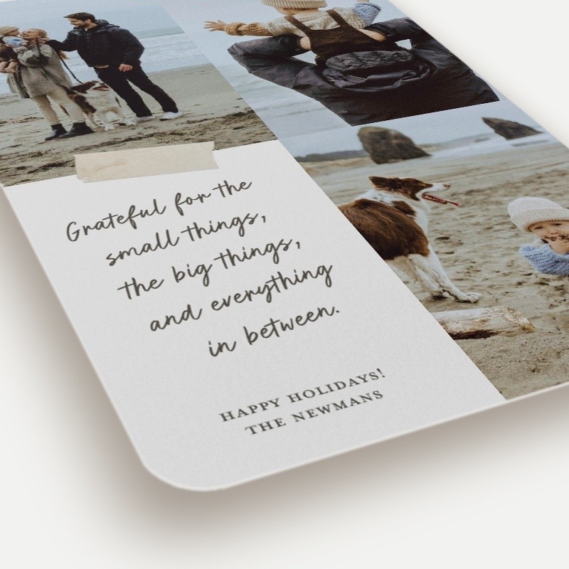 Grateful Moments Holiday Card