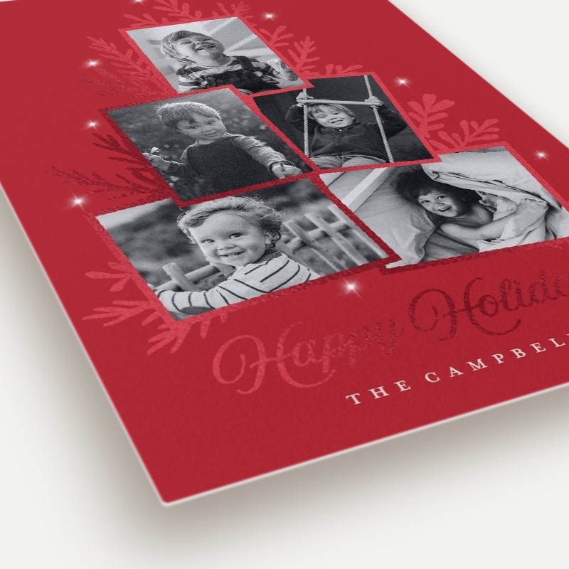 Sprig Tree Holiday Card