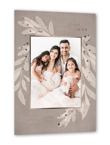Christmas Cards With Foil Design