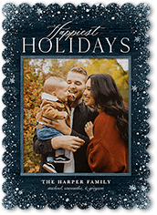 Snowflake Foil Stamped