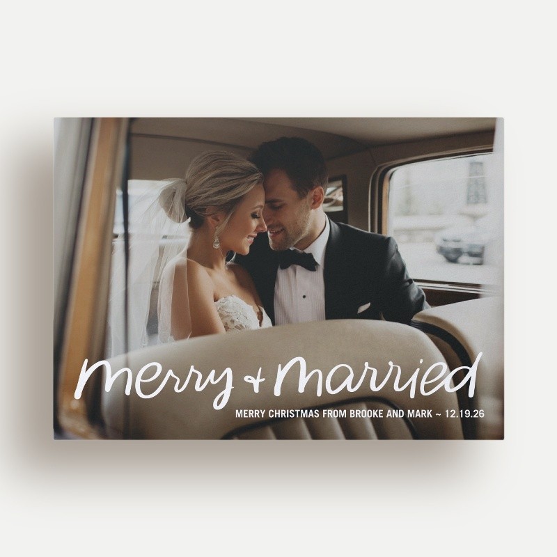 Scripted Together Holiday Card