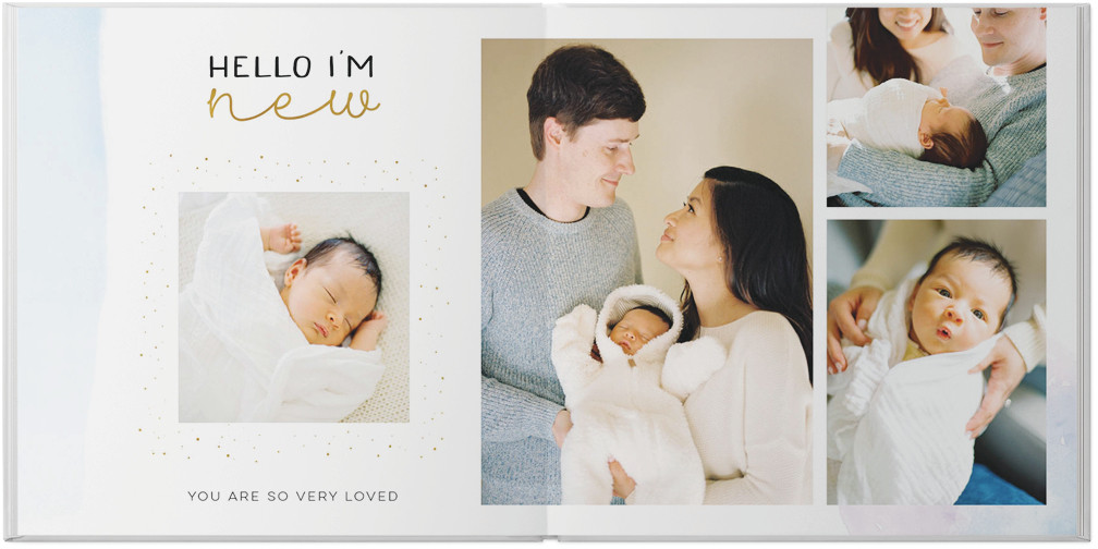 Watercolor Baby Boy 10x10 undefined  Photo Book