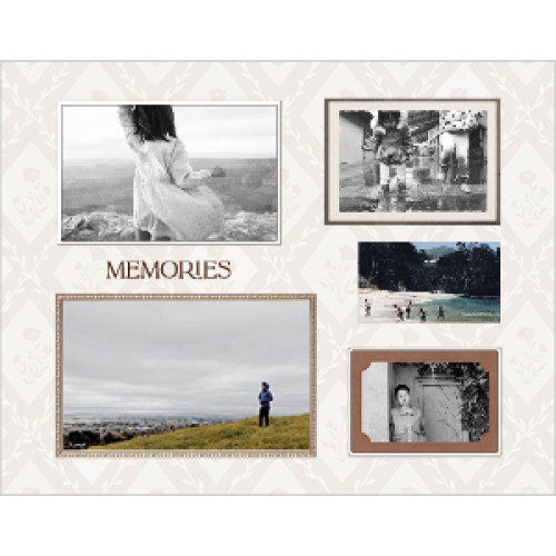 Rustic Heritage Calendar 8x11 undefined  Wall Calendar