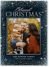 Snowflake Foil Stamped