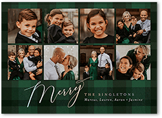 Joyful Holiday Plaid