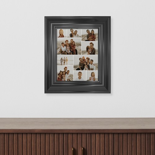 Gallery of Ten 8x10 Multicolor  Framed Print