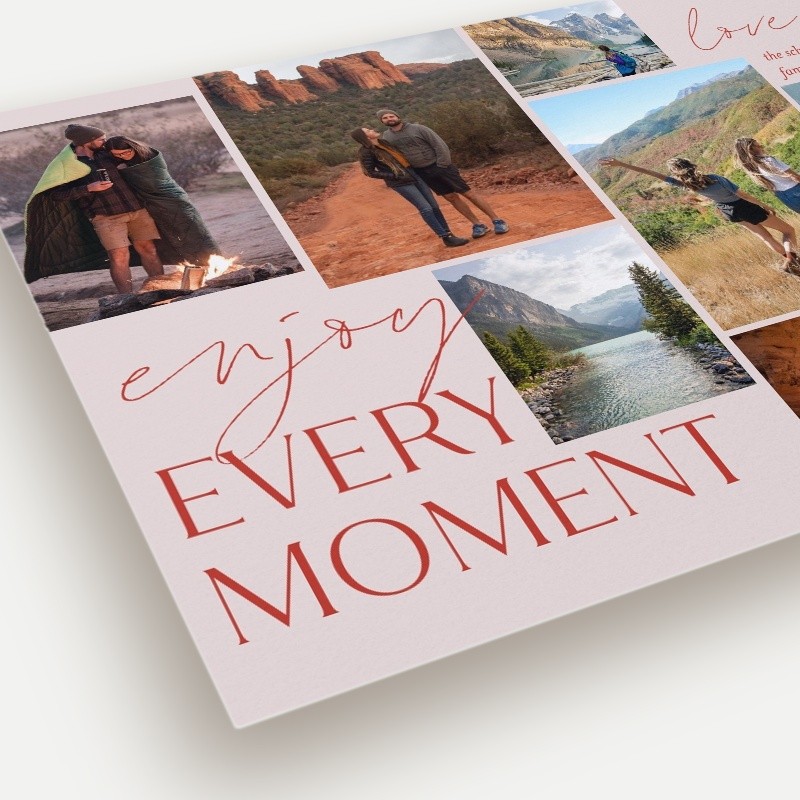 Editorial Collage Holiday Card