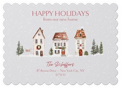 Snowy Village Welcome