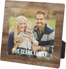 Printed Weathered Faux Wood Landscape