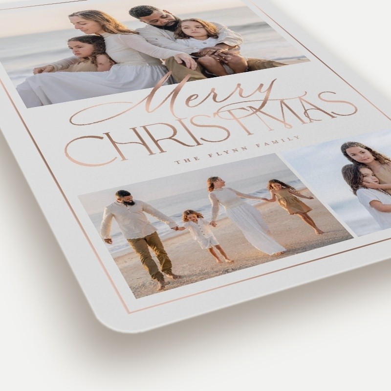 Refined Collage Holiday Card