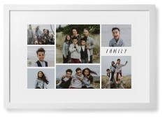 Rustic Picture Gallery Collage Of Seven