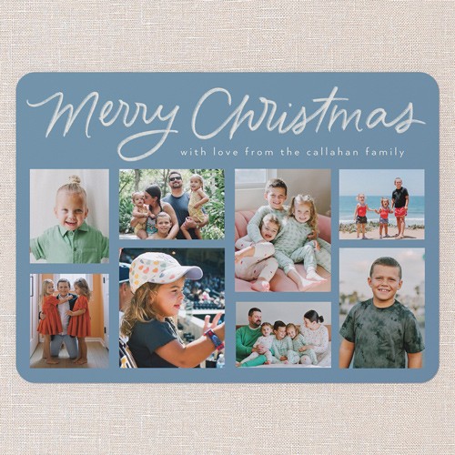 Cute Rounded Christmas Card