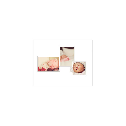 Baby Black And White 11x14 undefined  Premium Album
