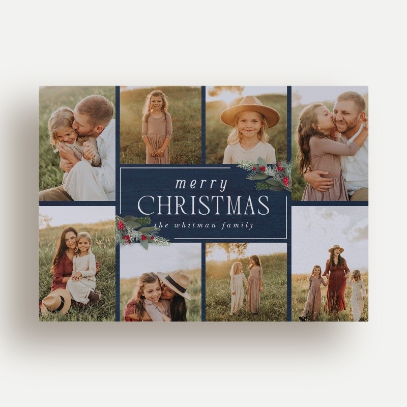 Berry Collage Holiday Card