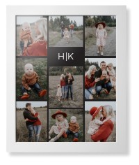 Modern Gallery Monogram of Nine