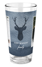 Ombre Deer Silhouette