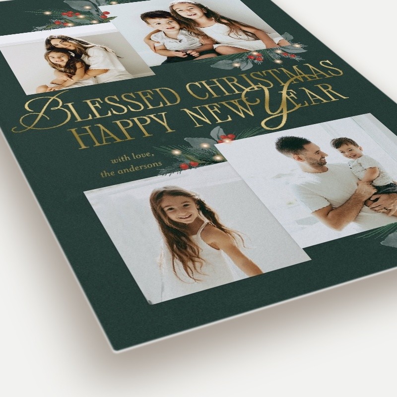 Botanical Sentiment Holiday Card