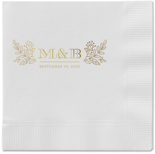 Rustic Wedding Napkins
