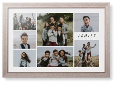 Rustic Picture Gallery Collage Of Seven