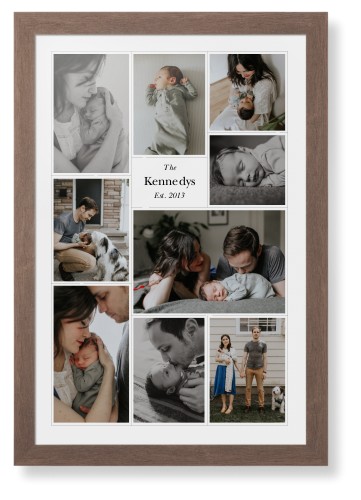 Modern Family Collage Portrait