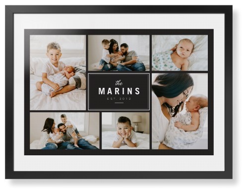 Contemporary Family Collage