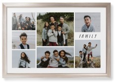 Rustic Picture Gallery Collage Of Seven