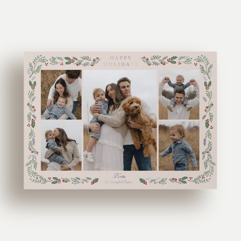 Painted Holly Frame