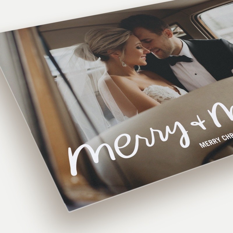 Scripted Together Holiday Card