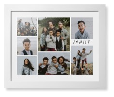 Rustic Picture Gallery Collage Of Seven