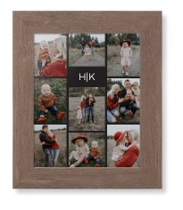 Modern Gallery Monogram of Nine