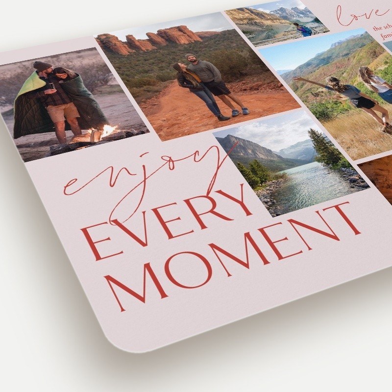 Editorial Collage Holiday Card