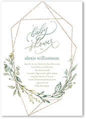 Geometric Floral Frame